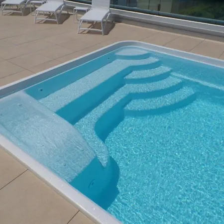 Bright With Rooftop Pool
